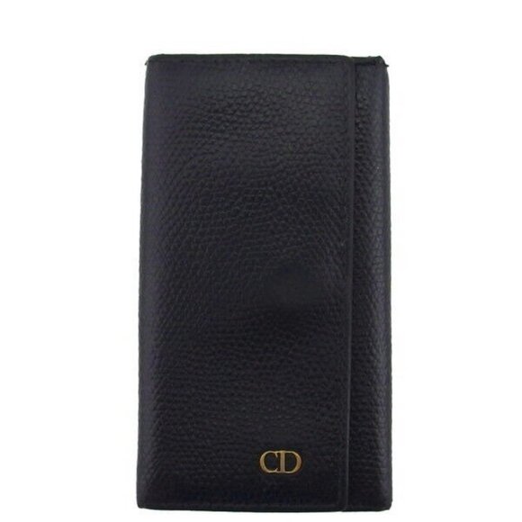 Christian Dior Key Case × Leather Authentic Used